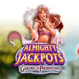 Official Jackpots logo: Almighty Jackpots: Garden of Persephone by Novomatic at Ninlay Casino