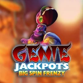 Jackpots logo of Genie Jackpots: Big Spin Frenzy from Blueprint Gaming at Ninlay Casino